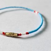 Blue bracelet