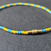 Yellow and Blue bracelete